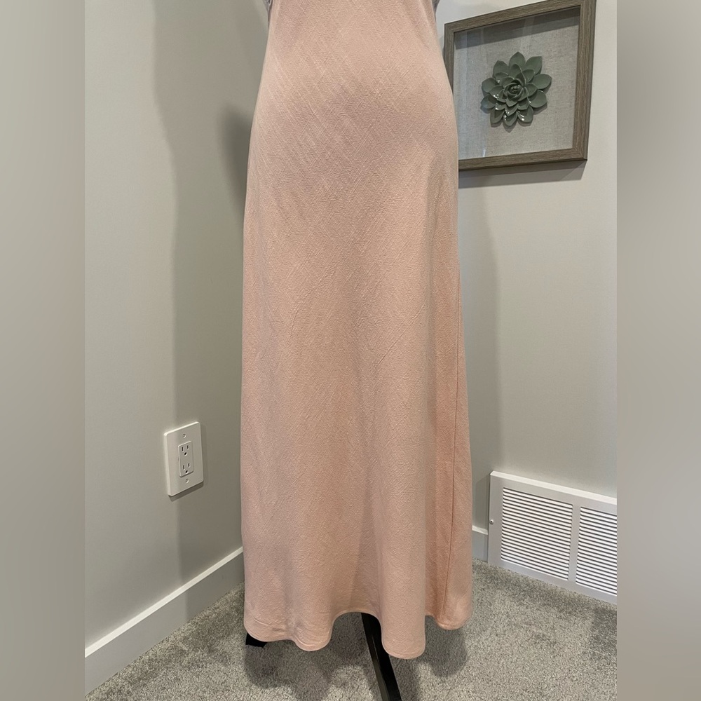 Monteau Linen Blend 90’s Slip Maxi/Night Dress with Lace Trim NWT! - Picture 10 of 13